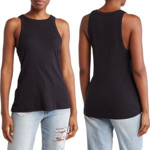 James Perse robbed knit tank top